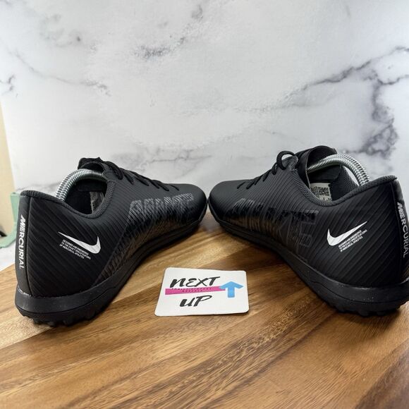 Men’s 10.5-Nike Zoom Mercurial Vapor 15 Club Tf nby Black Smoke Grey DJ5968-001 main image 5